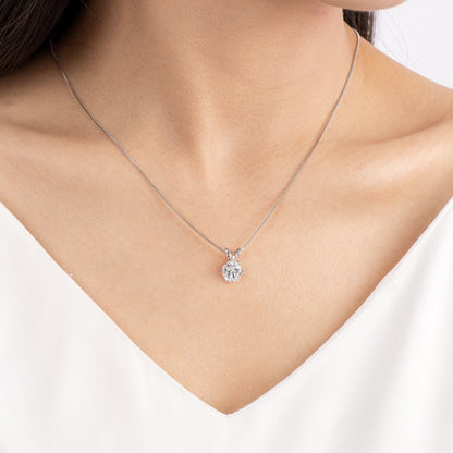 BRILLIANT SOLITAIRE NECKLACE