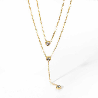 YVES LARIAT NECKLACE